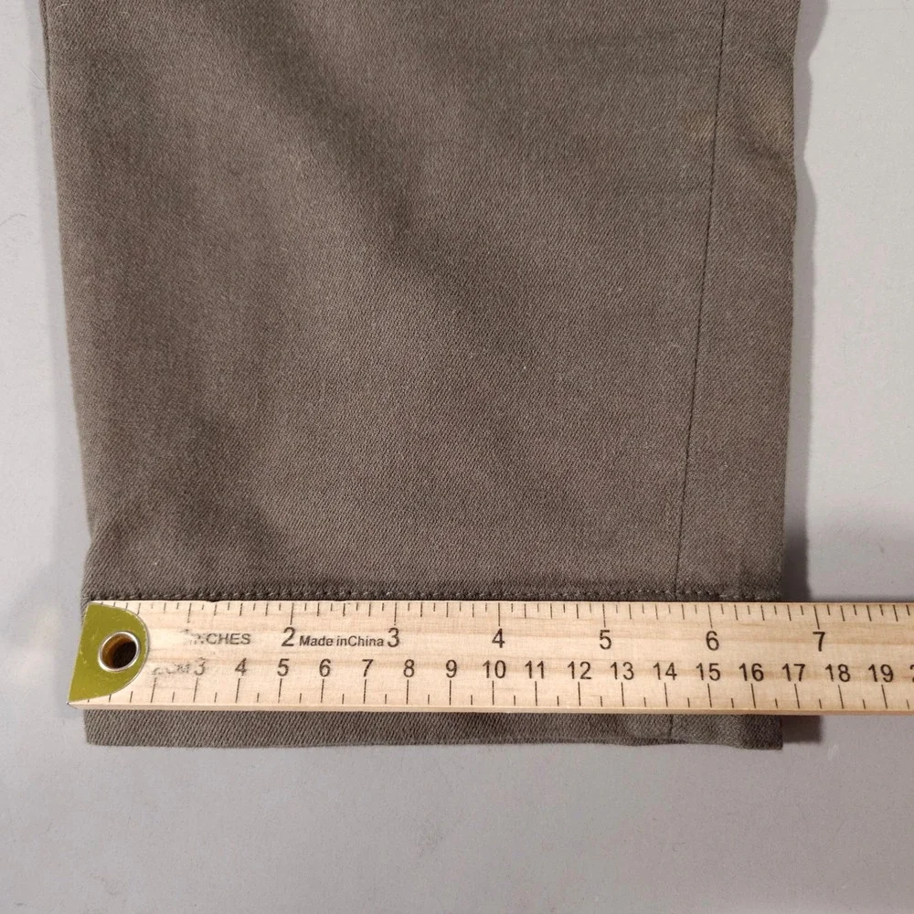 Banana Republic Mason Athletic Tapered Pants Mens 34x30 Brown Cotton Blend NWT